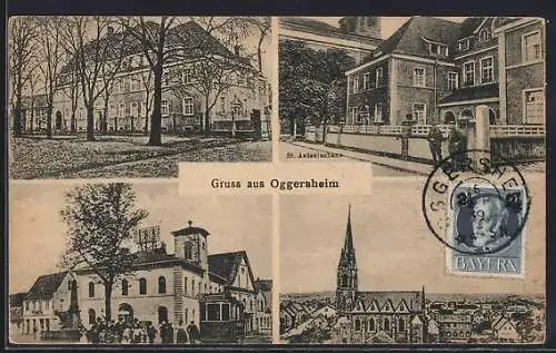 AK Oggersheim, St. Antoniushaus und Kirche