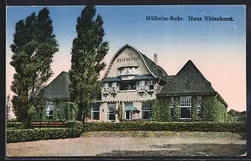 AK Mülheim-Ruhr, Gasthaus Haus Uhlenhorst