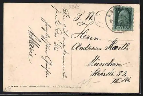 AK Velden a. Vils, Strassenpartie im Ortskern