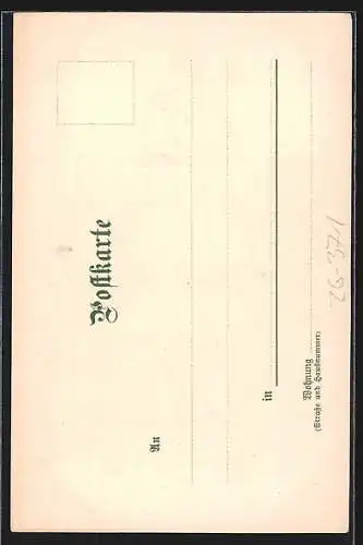 Künstler-AK C. Pfaff: Heidelberg, Gasthaus zum Ritter