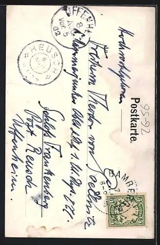 Künstler-AK O. Merte: Soldat in Uniform zu Pferd