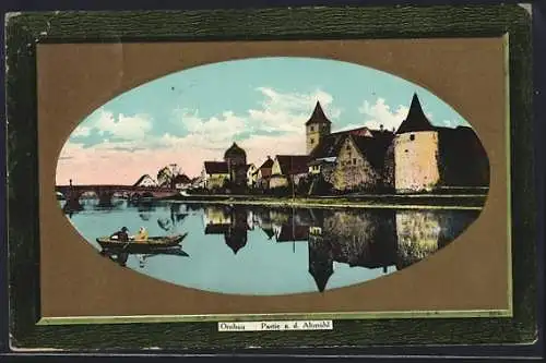 Präge-AK Ornbau, Partie a. d. Altmühl