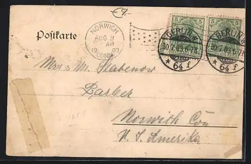 AK Berlin-Tiergarten, Gasthaus Kaiser Wilhelm-Zelt 2 Franz Bechly