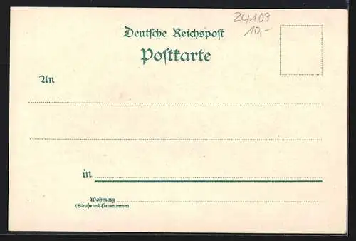 Lithographie Kiel, Kriegshafen, See-Badeanstalt, Friedrichsort u. Leuchtturm