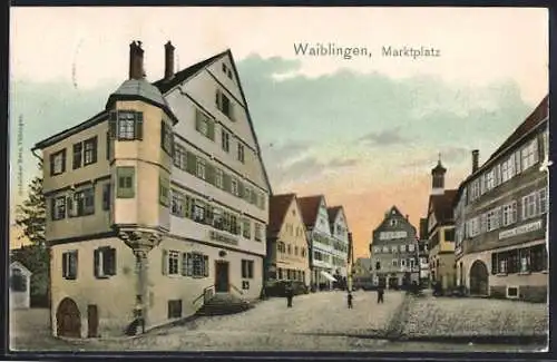 AK Waiblingen, Marktplatz
