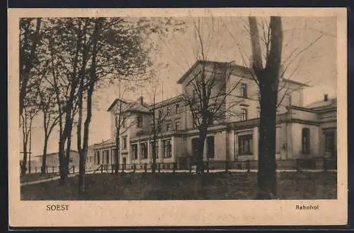 AK Soest, Bahnhofsgebäude