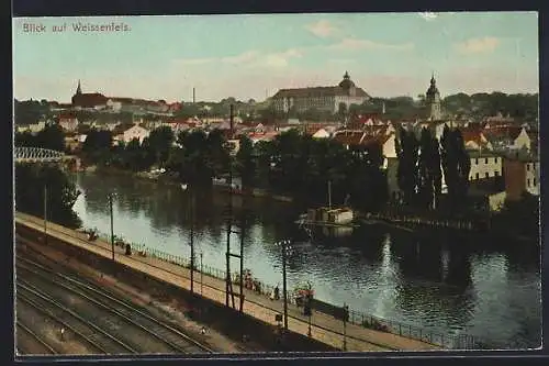 AK Weissenfels, Blick auf den Ort