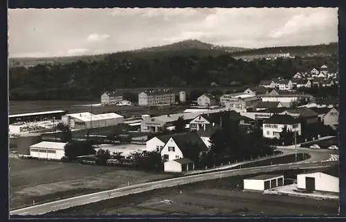 AK Metzingen /Kr. Reutlingen, Ortspartie aus der Vogelschau