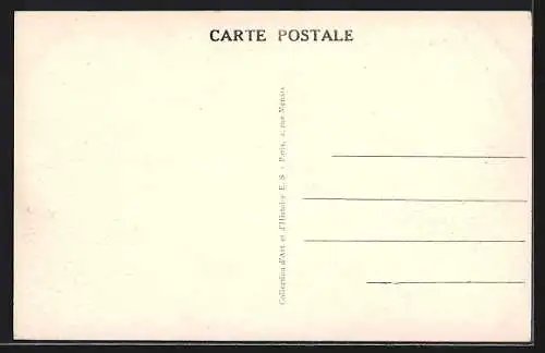 AK Paris, Inondations de 1910, Un lac intérieur rue de Rome