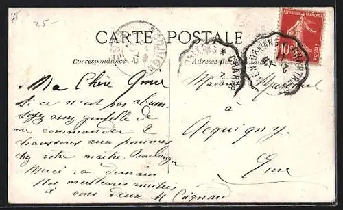 AK Paris, Rue Fabert inondée lors de la crue