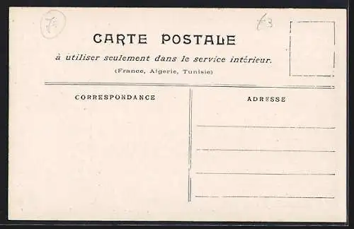 AK Paris, Rue de Lille inondée, Janvier 1910