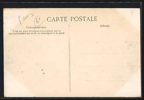 AK Paris, Crue de la Seine 1910, Rue Jacob inondée le 29 Janvier