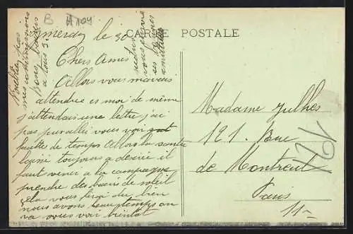 AK Sainte-Maure-de-Touraine, Vue générale du village et des vignes environnantes