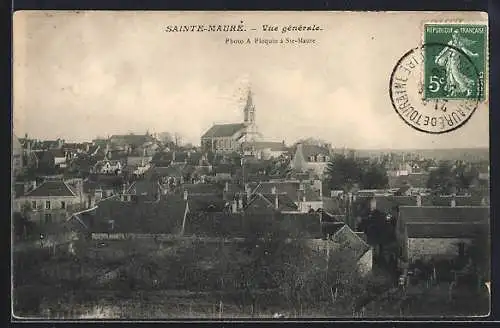 AK Sainte-Maure, Vue générale
