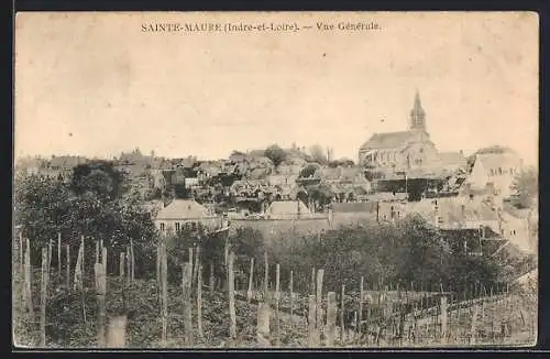 AK Sainte-Maure, Vue Générale