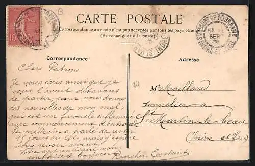 AK Sainte-Maure, Vue Générale