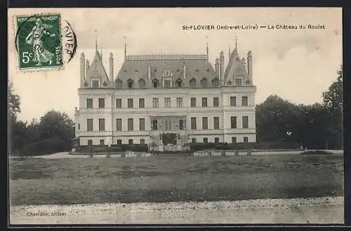 AK Saint-Flovier, Le Château du Roulet