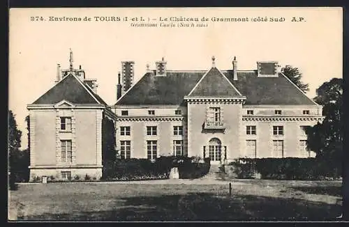 AK Tours, Le Château de Grammont (côté Sud)