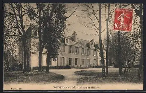 AK Notre-Dame-d`Oé, Château de Mazières