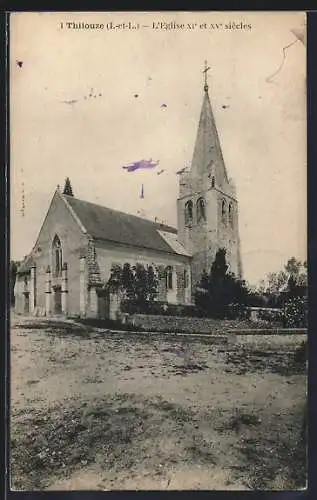 AK Thilouze, L`Église XIIe et XVe siècles