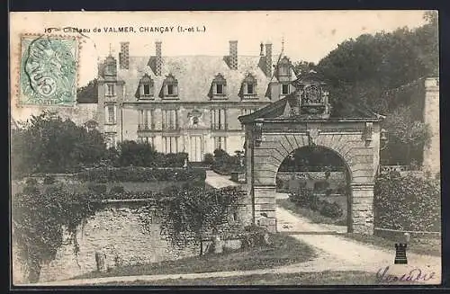 AK Chancay, Château de Valmer et son portail majestueux