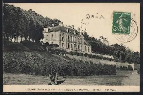 AK Vernou, Château des Madères en Indre-et-Loire