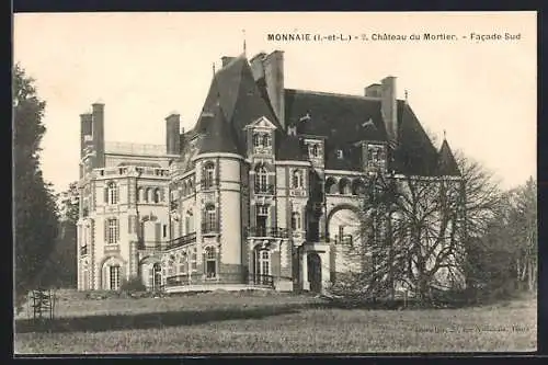 AK Monnaie, Château du Mortier, Facade Sud