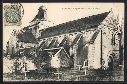 AK Tavant, L`Église Romane du XIe siècle