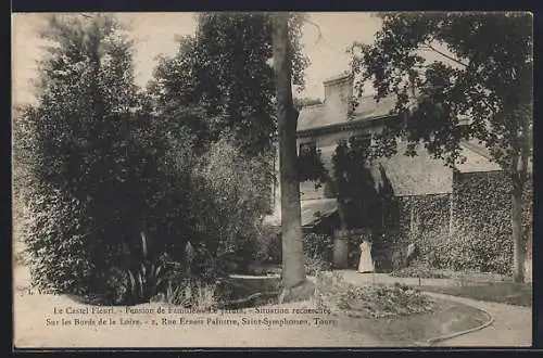 AK Tours, Le Castel Fleuri, pension de famille et ses jardins
