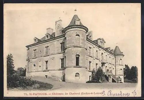 AK Saint-Patrice, Château de Chabrol dans l`Indre-et-Loire
