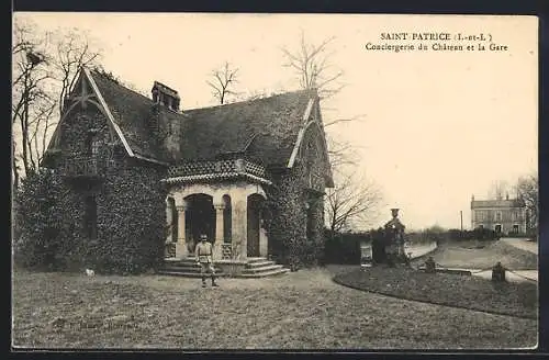 AK Saint-Patrice, Conciergerie du Château et la Gare