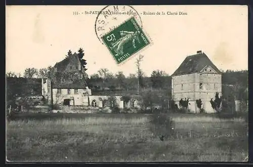 AK Saint-Patrice, Ruines de la Clarté Dieu