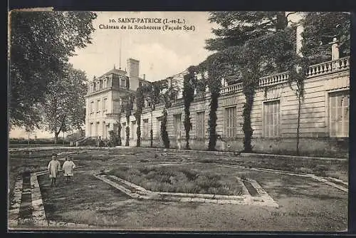 AK Saint-Patrice, Château de la Rochecotte (Facade Sud)