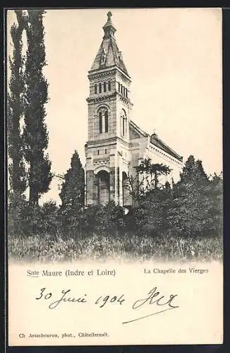 AK Sainte-Maure, La Chapelle des Vierges