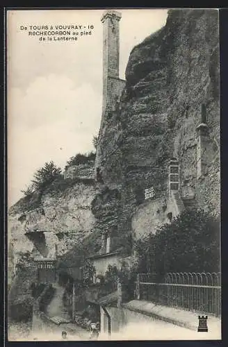 AK Rochecorbon, au pied de la Lanterne