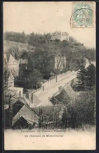 AK Vouvray, Excursion du Tours, Château de Moncontour