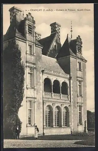 AK Chancay, Château de Valmer, facade Ouest