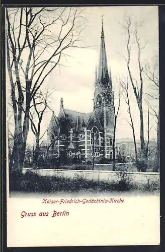 AK Berlin, Kaiser-Friedrich-Gedächtnis-Kirche