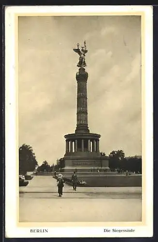 AK Berlin-Tiergarten, Siegessäule