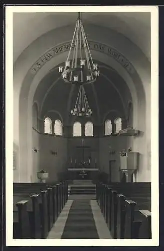 AK Berlin-Spandau, Evang. Johannesstift, Innenansicht