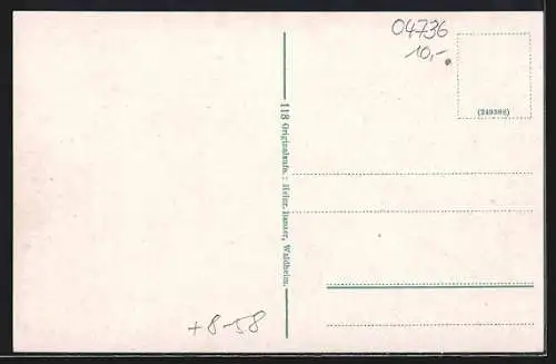 AK Waldheim / Sachsen, Königliche Strafanstalt