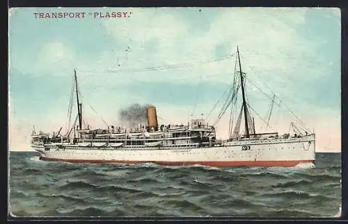 AK Transport Plassy in Fahrt