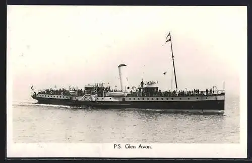AK Passagierschiff P.S. Glen Avon