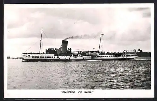 AK Passagierschiff Emperor of India in Fahrt