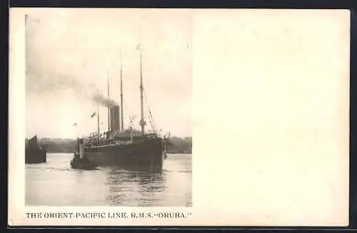 AK RMS Oruba der Orient Pacific Line