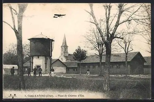 AK Avord, Place du Chateau d`Eau