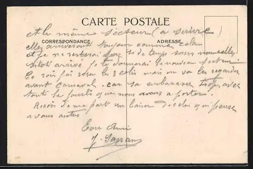AK Paris, Union des Societes de Tir de France, Siège social: 46, Rue de Provence, Les Poilus du Front, 1916