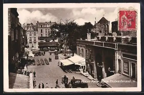 AK Saint-Malo, Place Chateaubriand