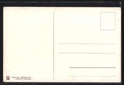 Künstler-AK Friedrich Perlberg: Jerusalem, Totalansicht aus der Ferne