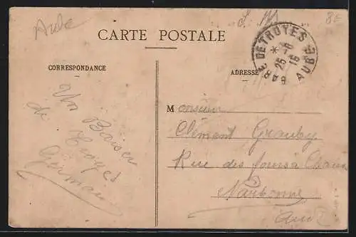 AK Troyes, Le Cirque Municipal, Zirkus